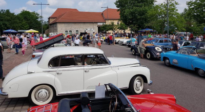 Oldtimer in Apolda 25.Schlosstreffen